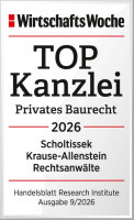 WirtschaftsWoche - TOP Kanzlei 2025